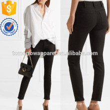Climb Stay Mid-Rise Slim-Leg Jeans Herstellung Großhandel Mode Frauen Bekleidung (TA3071P)